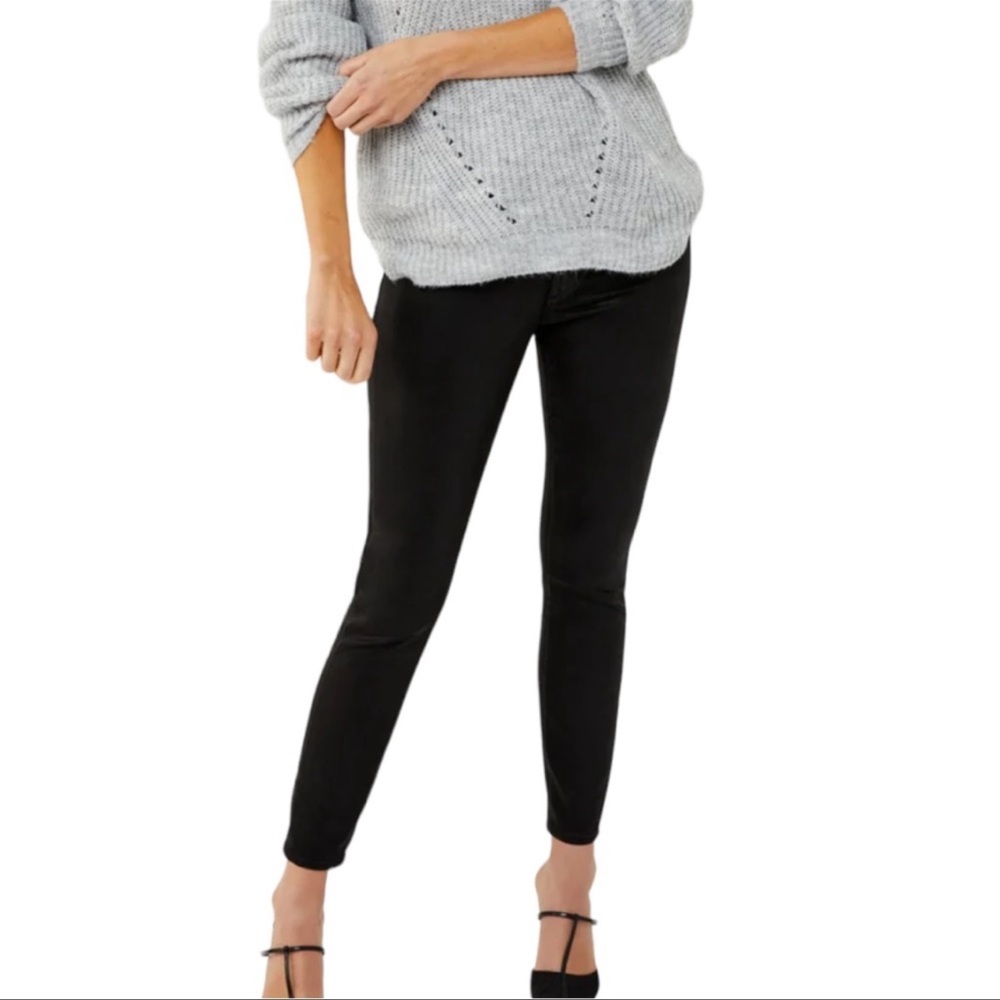 Article’s of Society Heather Coated Secret Fit Belly Maternity Jeans